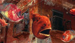 Collage Fisch von Erika Lust - Theater / Malerei / Grafik - Dresden